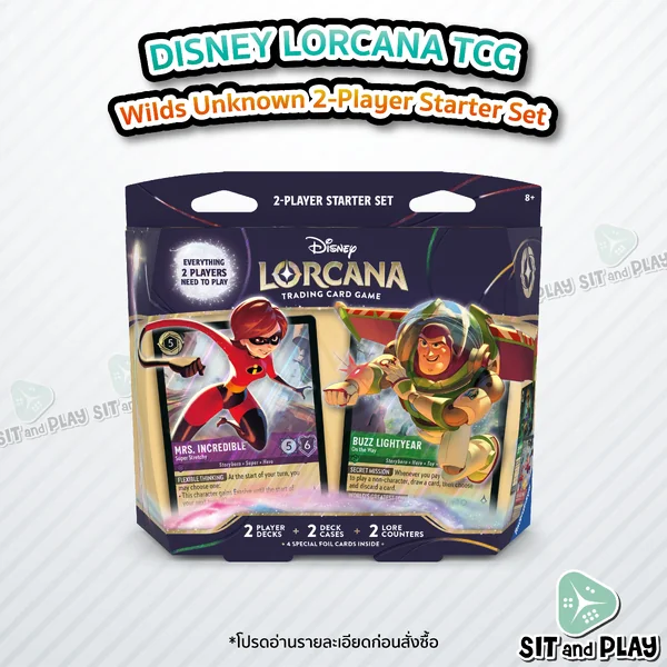 その他 Disney Lorcana 2 Player Starter Set Pre-Order 15/05/26] Lorcana - 2-Player Starter Set ภาษาอังกฤษ ของ
