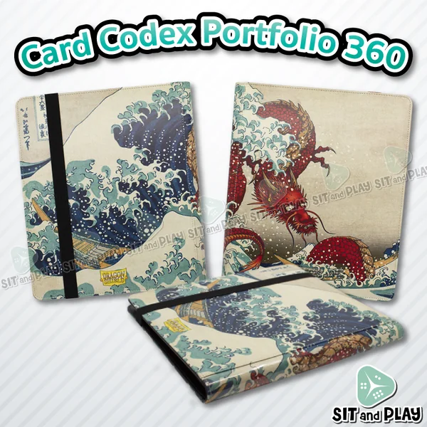Dragon Shield - Card Codex Portfolio 360 แฟ้มใส่การ์ด 360 ใบ (หน้าละ 9 ช่อง) ลิขสิทธิ์แท้ 100% Dragon Shield - Card Codex Portfolio 360 แฟ้มใส่การ์ด 360 ใบ (หน้าละ 9 ช่อง) ลิขสิทธิ์แท้ 100%