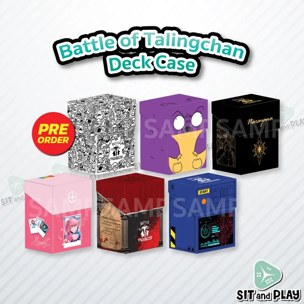 [Pre-Order] BOT - Deck Case กล่องใส่การ์ด (80 ใบ) Battle of Talingchan PASULOL Toylaxy