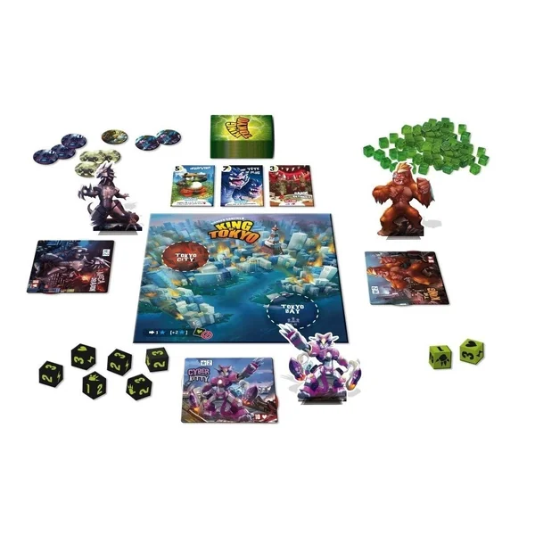 King of Tokyo 2.0 (TH) คิงออฟโตเกียว บอร์ดเกม ลิขสิทธิ์แท้ 100% อยู่ในซีล (Board Game) image 2