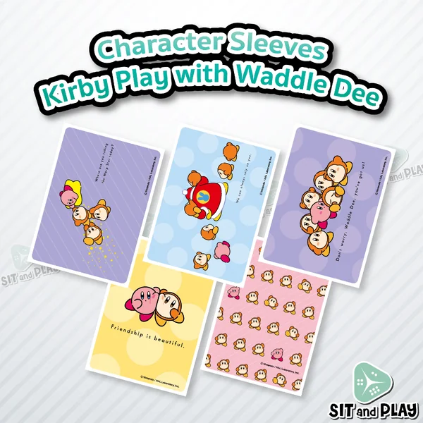 Kirby Play with Waddle Dee - Character Sleeve ซองใส่การ์ด Standard Size 67x92 mm (65 Sheet) Kirby Play with Waddle Dee - Character Sleeve ซองใส่การ์ด Standard Size 67x92 mm (65 Sheet)