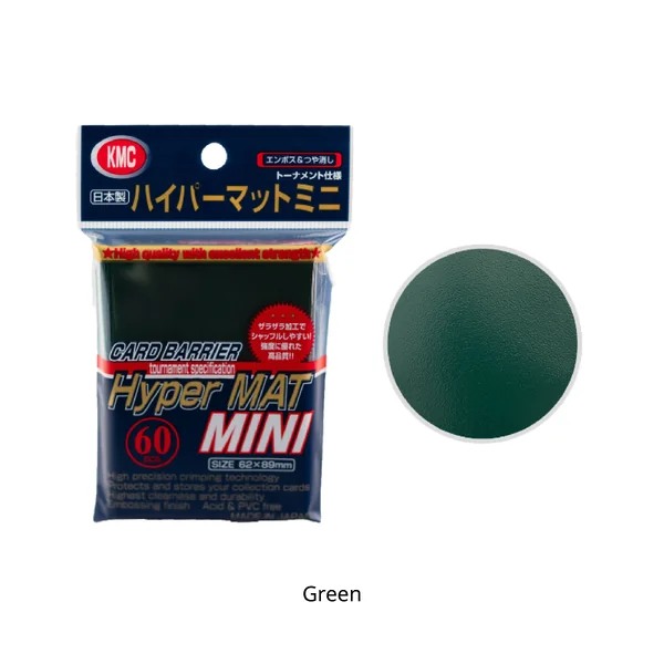 KMC - Hyper MAT ( Mini Size ) Card Barrier ซองใส่การ์ด สำหรับ Yugioh, Vanguard ( 60 ซอง ) ขนาดซอง 62x89 mm image 6 KMC - Hyper MAT ( Mini Size ) Card Barrier ซองใส่การ์ด สำหรับ Yugioh, Vanguard ( 60 ซอง ) ขนาดซอง 62x89 mm image 6