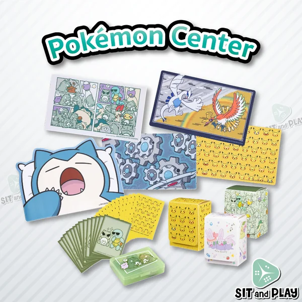 Pokemon Center International - อุปกรณ์เสริม การ์ดโปเกมอน ลิขสิทธิ์แท้ 100% (จากอังกฤษ)