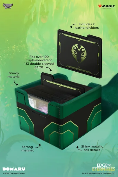 Domaru Box - MTG Edge of Eternities กล่องใส่การ์ด Magic the Gathering พิมพ์ลาย แบบ foil image 2 Domaru Box - MTG Edge of Eternities กล่องใส่การ์ด Magic the Gathering พิมพ์ลาย แบบ foil image 2