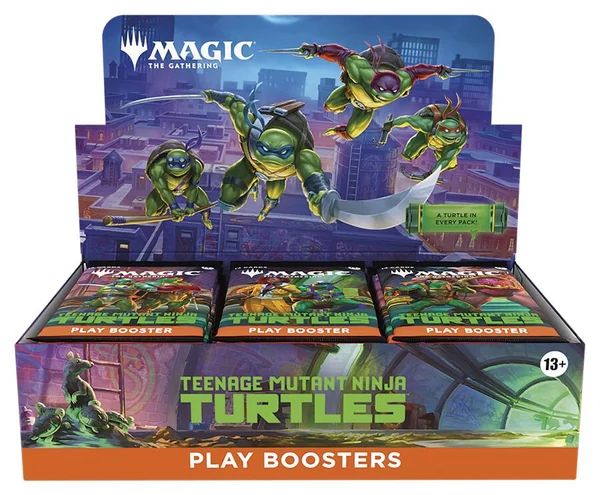 MTG - Teenage Mutant Ninja Turtles - Play Booster Display ภาษาอังกฤษ Magic The Gathering ของแท้ 100% image 2 MTG - Teenage Mutant Ninja Turtles - Play Booster Display ภาษาอังกฤษ Magic The Gathering ของแท้ 100% image 2