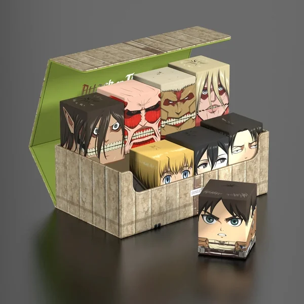 Ultimate Guard - Squaroe Attack on Titan กล่องเด็ค กล่องใส่การ์ด