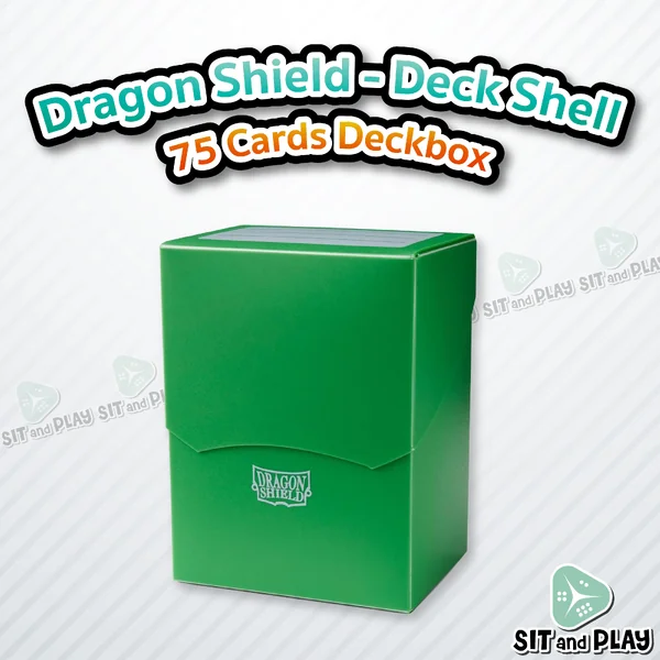 Dragon Shield - Deck Shell 75 Cards Deck Box - กล่องใส่เด็ค กล่องใส่การ์ด ได้ประมาณ 75 ใบ Dragon Shield - Deck Shell 75 Cards Deck Box - กล่องใส่เด็ค กล่องใส่การ์ด ได้ประมาณ 75 ใบ