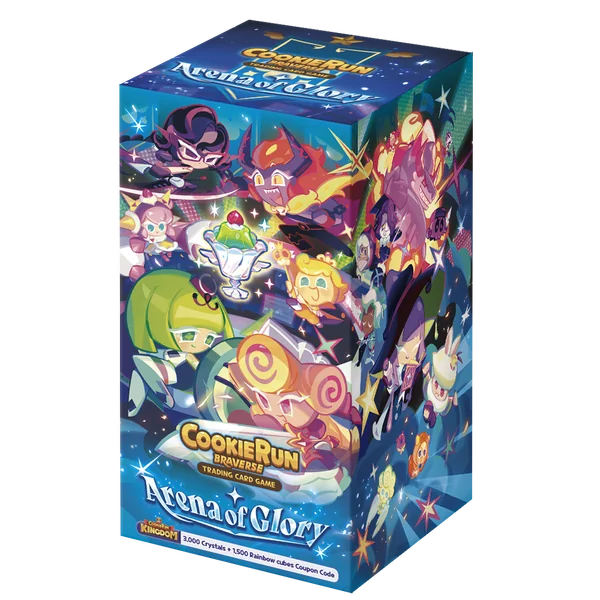 CookieRun TCG - Booster Box - Arena of Glory ชุด BS7 การ์ดเกมคุกกี้รัน ภาษาอังกฤษ image 2 CookieRun TCG - Booster Box - Arena of Glory ชุด BS7 การ์ดเกมคุกกี้รัน ภาษาอังกฤษ image 2