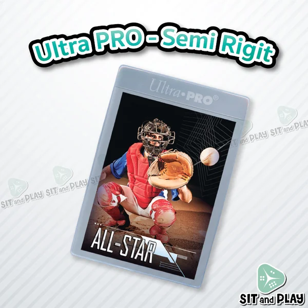 Ultra PRO - Semi Rigid Card Holders - Graded Card Submission ( 5 ชิ้น ) กรอบใส่การ์ด สำหรับ ขนส่งการ์ด , เกรดการ์ด