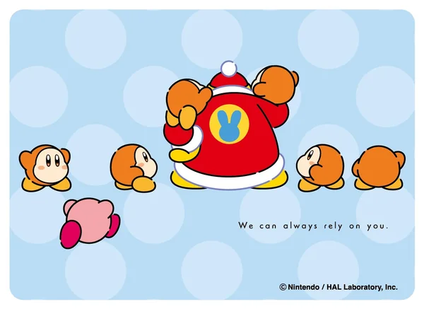 Kirby Play with Waddle Dee - Character Sleeve ซองใส่การ์ด Standard Size 67x92 mm (65 Sheet) image 3 Kirby Play with Waddle Dee - Character Sleeve ซองใส่การ์ด Standard Size 67x92 mm (65 Sheet) image 3