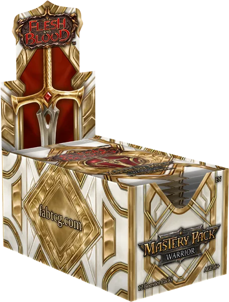 FAB TCG - Mastery Pack Warrior - Booster Box การ์ดเกมเฟลชแอนด์บลัด Flesh and Blood TCG image 2 FAB TCG - Mastery Pack Warrior - Booster Box การ์ดเกมเฟลชแอนด์บลัด Flesh and Blood TCG image 2