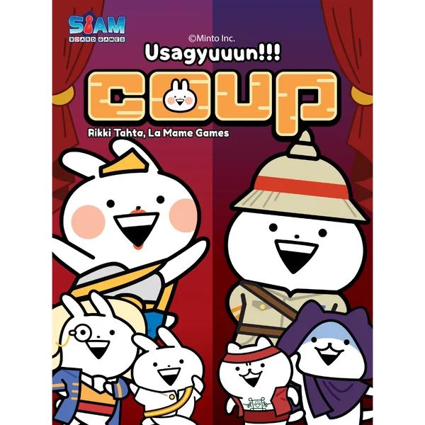 Coup Usagyuuun (TH) บอร์ดเกม ลิขสิทธิ์แท้ 100% อยู่ในซีล (Board Game) image 2 Coup Usagyuuun (TH) บอร์ดเกม ลิขสิทธิ์แท้ 100% อยู่ในซีล (Board Game) image 2