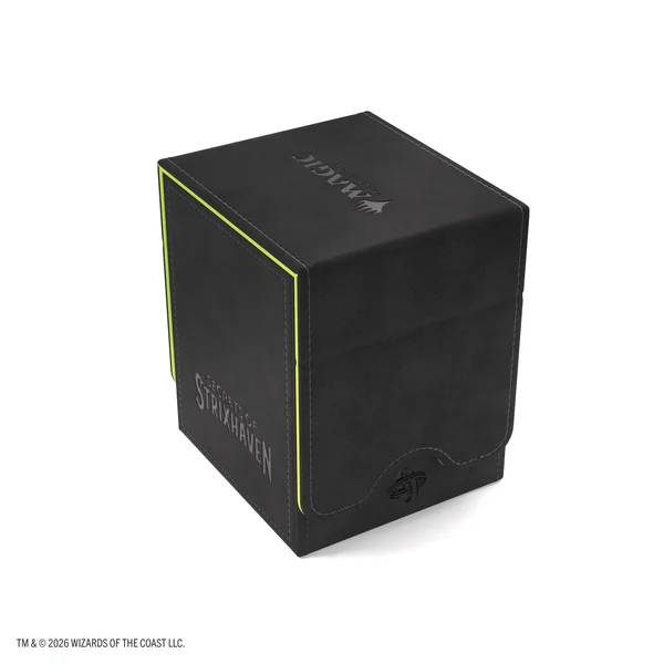 Gamegenic - SQUIRE PLUS 100+ XL กล่องใส่การ์ด Magic The Gathering - Strixhaven - MTG - Black/Green image 2 Gamegenic - SQUIRE PLUS 100+ XL กล่องใส่การ์ด Magic The Gathering - Strixhaven - MTG - Black/Green image 2