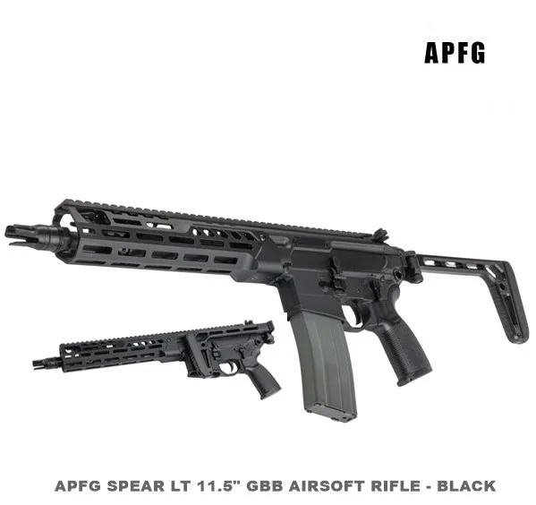 APFG SPEAR LT 11.5 GBB AIRSOFT RIFLE BLACK (ออเดอร์ล่วงหน้า)