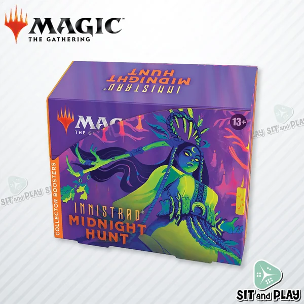 MTG - Innistrad Midnight Hunt - Collector Booster Display - การ์ดเมจิก Magic the Gathering MTG - Innistrad Midnight Hunt - Collector Booster Display - การ์ดเมจิก Magic the Gathering