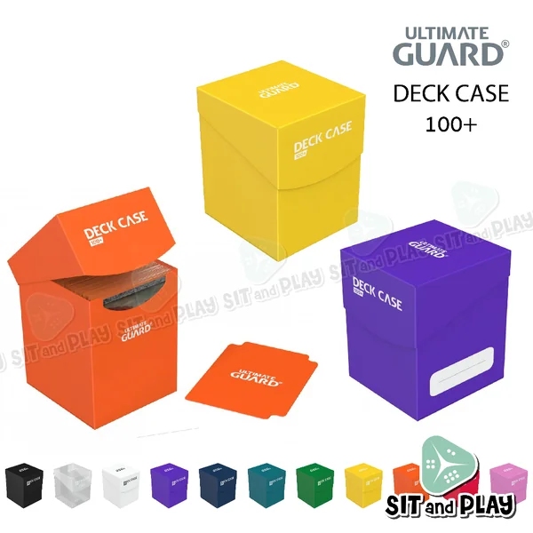 Ultimate Guard - Deck Case 100+ กล่องใส่การ์ด 100 ใบ Ultimate Guard - Deck Case 100+ กล่องใส่การ์ด 100 ใบ