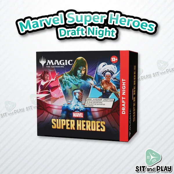 MTG - Marvel Super Heroes - Draft Night ภาษาอังกฤษ Magic The Gathering ของแท้ 100% MTG - Marvel Super Heroes - Draft Night ภาษาอังกฤษ Magic The Gathering ของแท้ 100%