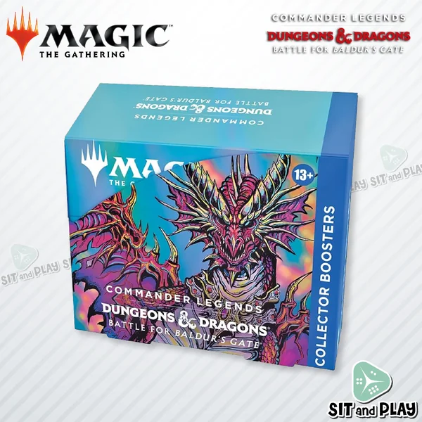 MTG - Commander Legends : Dungeons & Dragons - Battle for Baldur's Gate - Collector Boosters - การ์ดเมจิก Magic the Gathering MTG - Commander Legends : Dungeons & Dragons - Battle for Baldur's Gate - Collector Boosters - การ์ดเมจิก Magic the Gathering