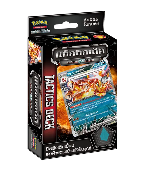 Pokemon TCG - แท็กติกเด็ค (Tactics Deck) - Starter Deck เด็คพร้อมเล่น การ์ดเกมโปเกมอน ภาษาไทย ลิขสิทธิ์แท้ 100% image 2