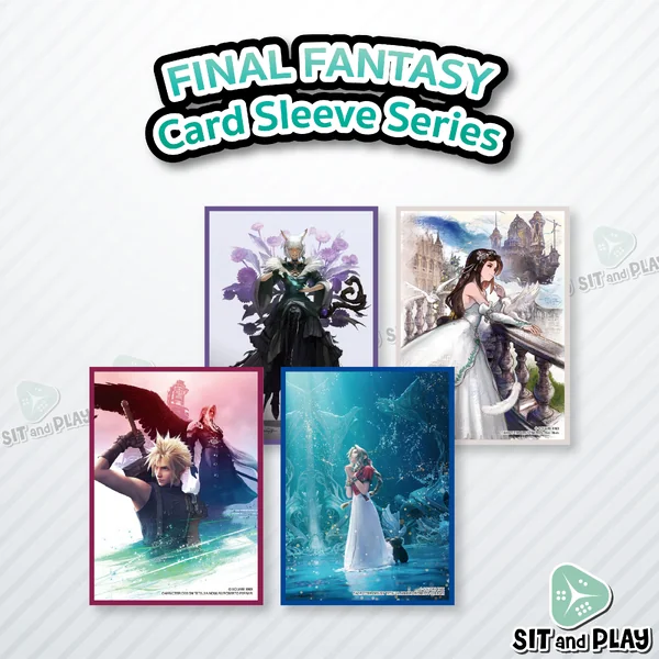FINAL FANTASY - Card Sleeve Series ซองใส่การ์ด Standard Size 67x92 mm (100 pcs) FINAL FANTASY - Card Sleeve Series ซองใส่การ์ด Standard Size 67x92 mm (100 pcs)