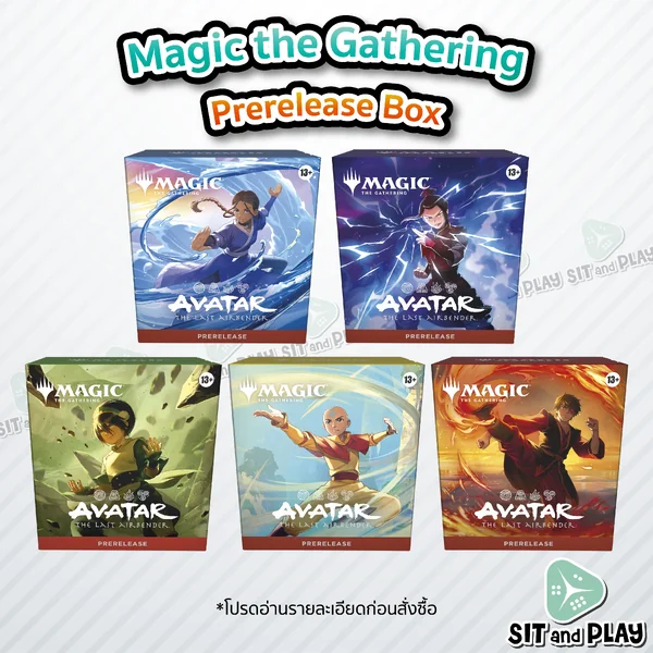MTG - Avatar : The Last Airbender - Prerelease Box ภาษาอังกฤษ Magic the Gathering MTG - Avatar : The Last Airbender - Prerelease Box ภาษาอังกฤษ Magic the Gathering