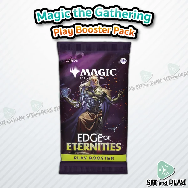 MTG - Edge of Eternities - Play Booster Pack การ์ดเมจิก Magic the Gathering MTG - Edge of Eternities - Play Booster Pack การ์ดเมจิก Magic the Gathering