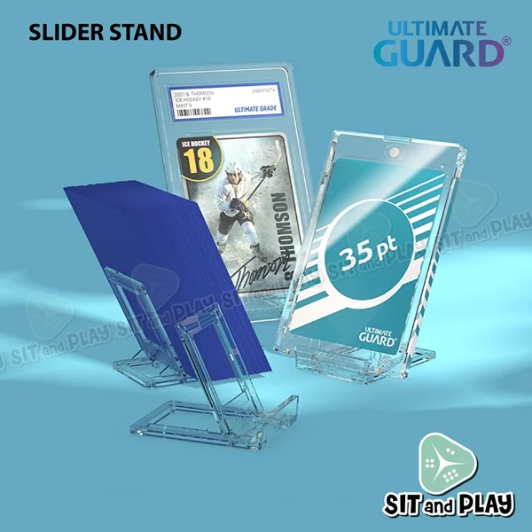 Ultimate Guard - Slider Stand ขาตั้งโชว์การ์ด แบบเลื่อนปรับขนาดได้ Ultimate Guard - Slider Stand ขาตั้งโชว์การ์ด แบบเลื่อนปรับขนาดได้