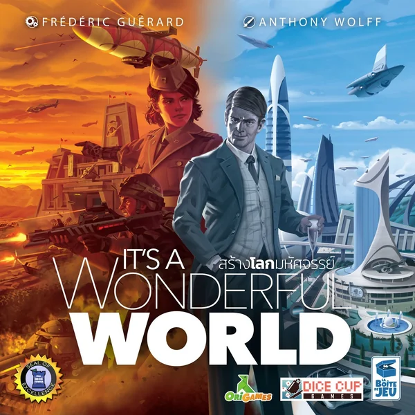 It's a Wonderful World (TH) สร้างโลกมหัศจรรย์ - บอร์ดเกม ลิขสิทธิ์แท้ 100% อยู่ในซีล (Board Game) image 2 It's a Wonderful World (TH) สร้างโลกมหัศจรรย์ - บอร์ดเกม ลิขสิทธิ์แท้ 100% อยู่ในซีล (Board Game) image 2