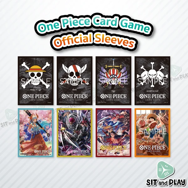 One Piece Card Game - Official Sleeves ซองใส่การ์ด วันพีซ ลิขสิทธิ์แท้ 100% image 2 One Piece Card Game - Official Sleeves ซองใส่การ์ด วันพีซ ลิขสิทธิ์แท้ 100% image 2