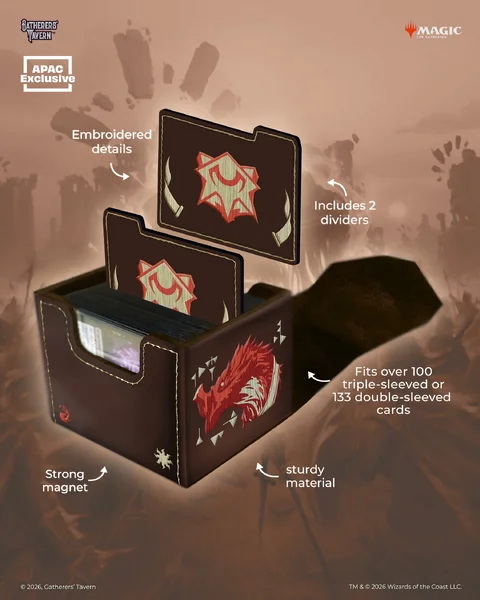 Domaru Box - MTG Secrets of Strixhaven กล่องใส่การ์ด Magic the Gathering image 2