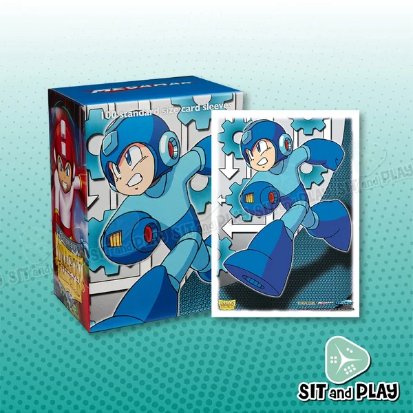 Dragon Shield - Mega Man / Mega Man & Rush - Art Sleeves ซองใส่การ์ด 100 ซอง - Standard Size image 2 Dragon Shield - Mega Man / Mega Man & Rush - Art Sleeves ซองใส่การ์ด 100 ซอง - Standard Size image 2