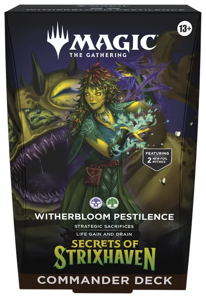 MTG - Secrets of Strixhaven - Commander Deck ภาษาอังกฤษ Magic The Gathering ของแท้ 100% image 4 MTG - Secrets of Strixhaven - Commander Deck ภาษาอังกฤษ Magic The Gathering ของแท้ 100% image 4