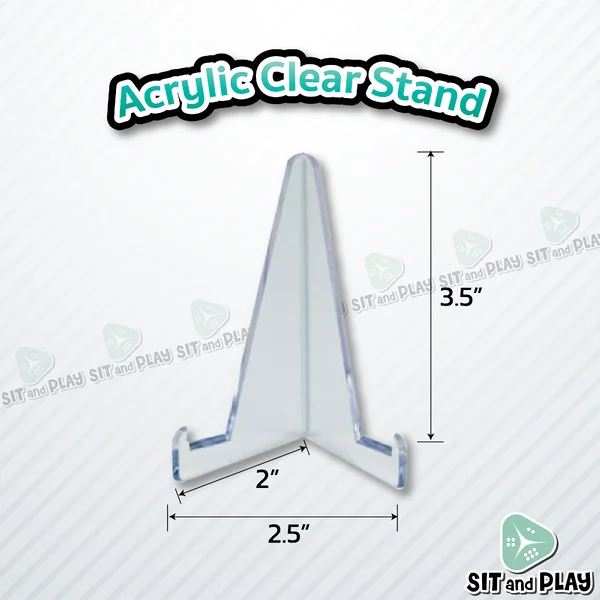 Acrylic Clear Stand for Card Holders ขาตั้งโชว์การ์ด สำหรับการ์ดสะสม, การ์ดไอดอล, Pokemon , Magic the Gathering Acrylic Clear Stand for Card Holders ขาตั้งโชว์การ์ด สำหรับการ์ดสะสม, การ์ดไอดอล, Pokemon , Magic the Gathering