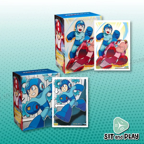 Dragon Shield - Mega Man / Mega Man & Rush - Art Sleeves ซองใส่การ์ด 100 ซอง - Standard Size Dragon Shield - Mega Man / Mega Man & Rush - Art Sleeves ซองใส่การ์ด 100 ซอง - Standard Size