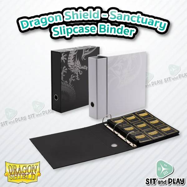 Dragon Shield - Sanctuary Slipcase Binder แฟ้มใส่การ์ด พร้อมกล่อง แบบเติมไส้ 3 ห่วง ลิขสิทธิ์แท้ 100%