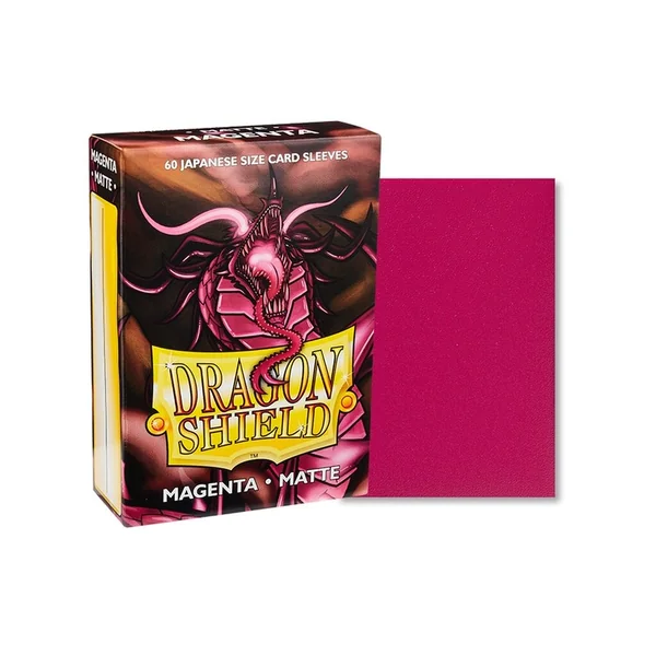 Dragon Shield - 60 Japanese Size Card Sleeves - Matte (60 ซอง) ซองใส่การ์ดญี่ปุ่น YuGiOh , Cardfight Vanguard , การ์ดไอดอล image 4 Dragon Shield - 60 Japanese Size Card Sleeves - Matte (60 ซอง) ซองใส่การ์ดญี่ปุ่น YuGiOh , Cardfight Vanguard , การ์ดไอดอล image 4