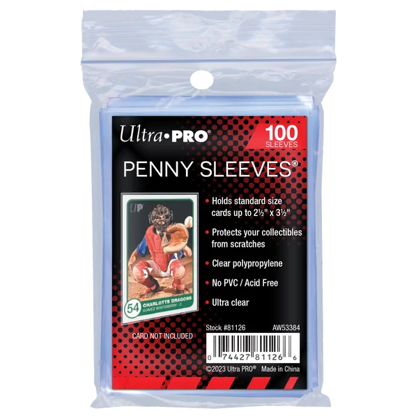 Ultra PRO - Soft Trading Card Penny Sleeves - Standard Size (ขนาดซอง 66 x 94 mm) เนื้อนิ่มลื่น ไม่ดูดโฮโลแกรม ซองใส่การ์ดกีฬา Sports Cards image 2 Ultra PRO - Soft Trading Card Penny Sleeves - Standard Size (ขนาดซอง 66 x 94 mm) เนื้อนิ่มลื่น ไม่ดูดโฮโลแกรม ซองใส่การ์ดกีฬา Sports Cards image 2