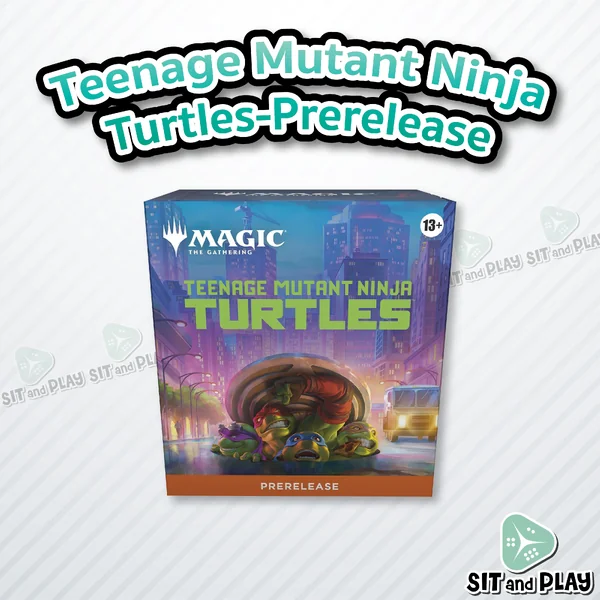 MTG - Teenage Mutant Ninja Turtles - Prerelease ภาษาอังกฤษ Magic the Gathering MTG - Teenage Mutant Ninja Turtles - Prerelease ภาษาอังกฤษ Magic the Gathering
