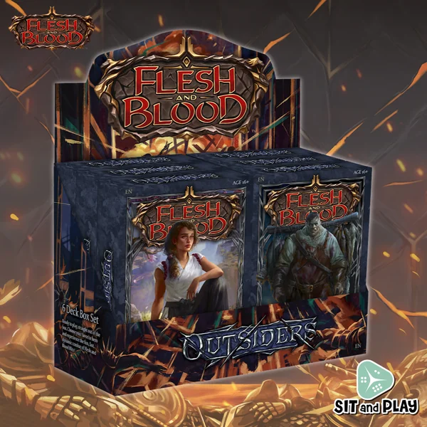 Flesh and Blood TCG : Blitz Deck - Outsiders เด็คพร้อมเล่น(Starter Deck) Flesh and Blood TCG : Blitz Deck - Outsiders เด็คพร้อมเล่น(Starter Deck)