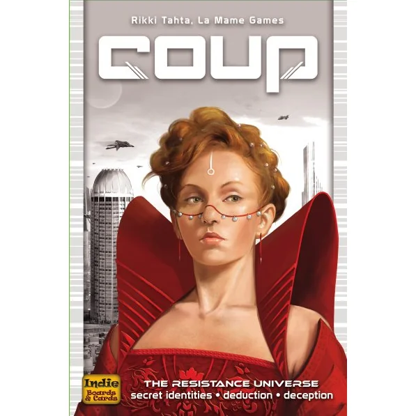 Coup (EN) บอร์ดเกม ลิขสิทธิ์แท้ 100% อยู่ในซีล (Board Game) image 2 Coup (EN) บอร์ดเกม ลิขสิทธิ์แท้ 100% อยู่ในซีล (Board Game) image 2