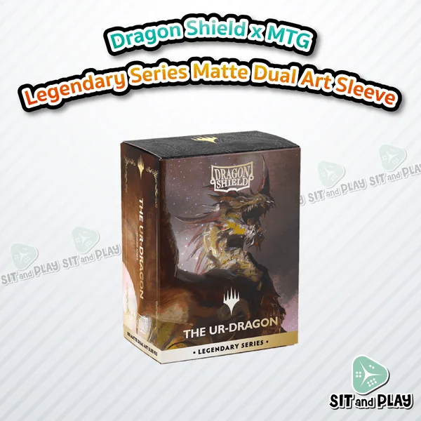 DS x MTG - Legendary Series - Matte Dual Art Sleeves - Standard Size ซองใส่การ์ด 100 ซอง ลิขสิทธิ์แท้ DS x MTG - Legendary Series - Matte Dual Art Sleeves - Standard Size ซองใส่การ์ด 100 ซอง ลิขสิทธิ์แท้