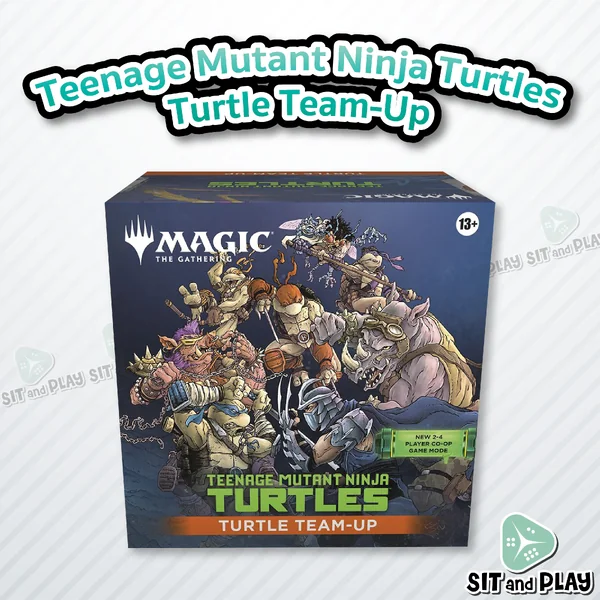 MTG - Teenage Mutant Ninja Turtles - Turtle Team-Up ภาษาอังกฤษ Magic The Gathering ของแท้ 100%