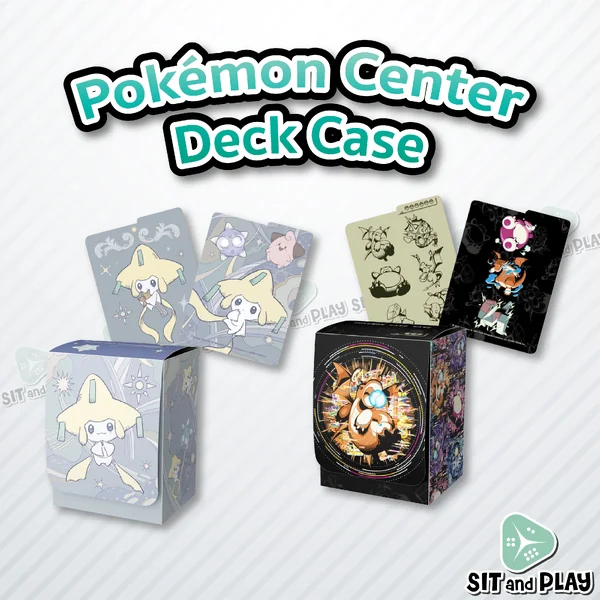 Pokemon Center - Deck Case กล่องใส่การ์ดลายโปเกมอน ลิขสิทธิ์แท้ 100% (จากญี่ปุ่น) Pokemon Center - Deck Case กล่องใส่การ์ดลายโปเกมอน ลิขสิทธิ์แท้ 100% (จากญี่ปุ่น)