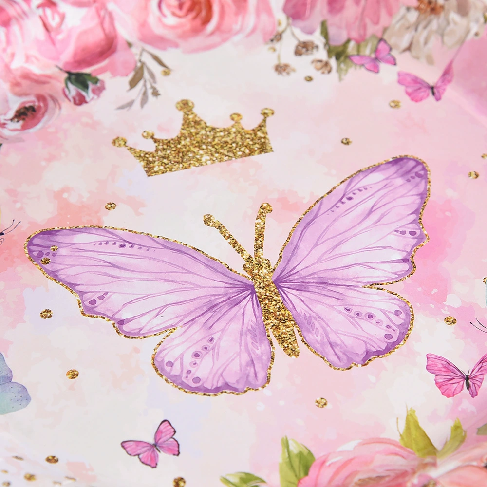 จาน แก้ว หลอด กระดาษ แฟนตาซีปาร์ตี้ วันเกิด ปีใหม่แพค 10 ใบ