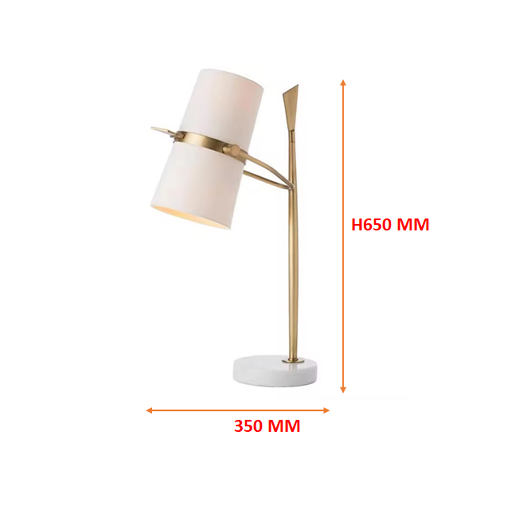 โคมไฟตั้งโต๊ะ สไตล์นอร์ดิก Nordic style table lamp Meta + Marble LED E27x1 IP20