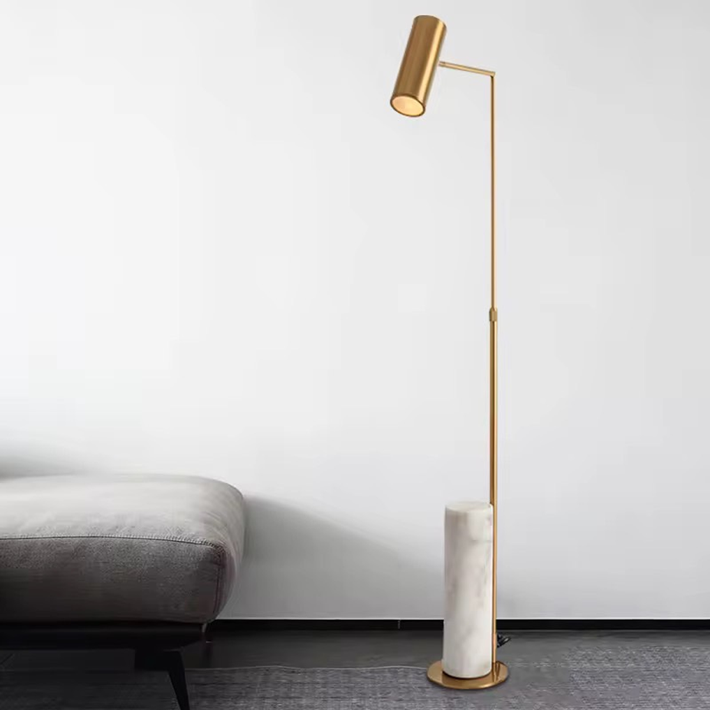 โคมไฟตั้งพื้นฐานหินอ่อน Marble base luxury floor lamp LED GU10 x1 IP20