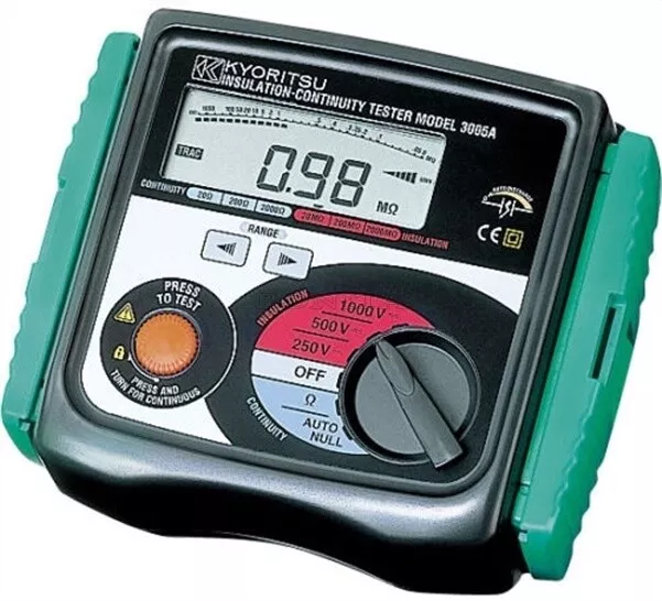 บริการสอบเทียบและทดสอบเครื่องวัดฉนวนไฟฟ้า 250V/500V/1,000V/2,500V/5,000V
