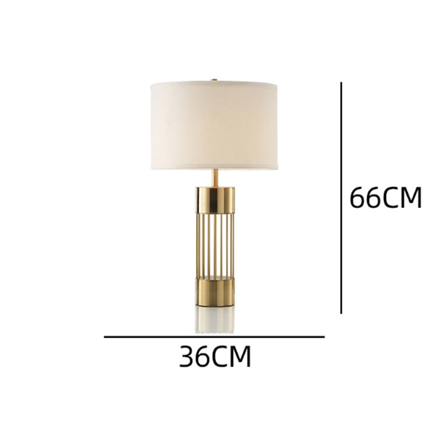โคมไฟตั้งโต๊ะ สไตล์นอร์ดิก Nordic style table lamp + Hardware + Fabric LED E27x1 IP20