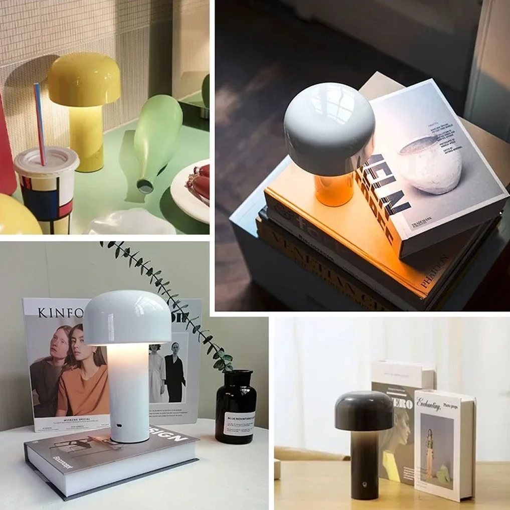 โคมไฟตั้งโต๊ะดีไซน์สวย ปรับระดับแสงได้ แสงถนอมสายตา Table Desk Lamp Iron +Acrylic LED 3W