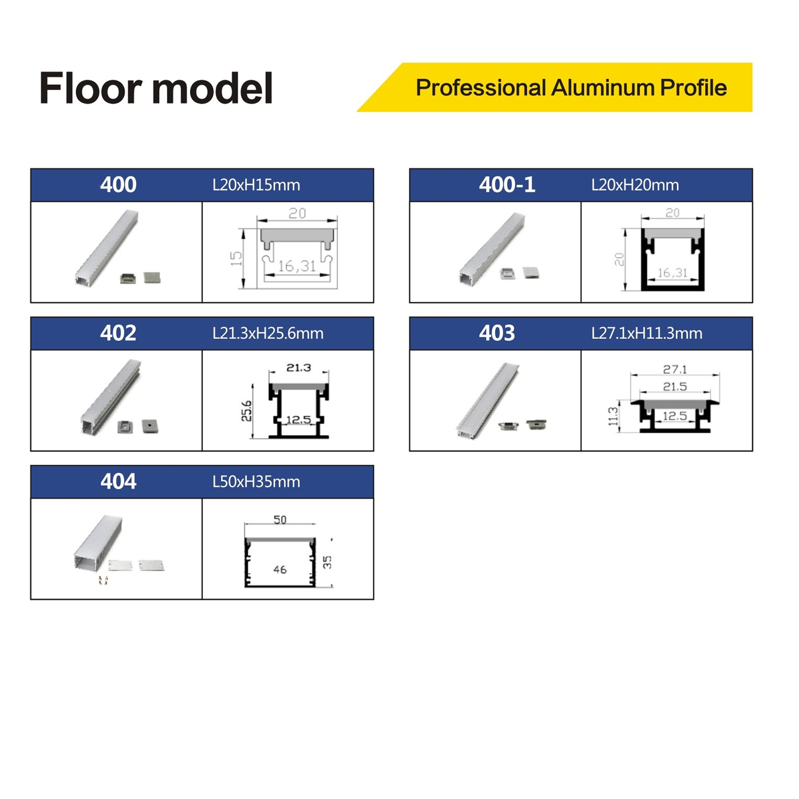 011 รางไฟเส้น ไฟริบบิ้น Neon Flex Aluminum Profile หลากหลายแบบให้เลือก